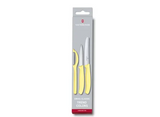KITCHEN KNIFE - SWISS CLASSIC TREND COLORS PARING KNIFE SET WITH UNIVERSAL PEELER, 3 PiECES