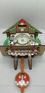 MAGNET CUCKOO CLOCK - CLOCK & ST BERNARD BIG