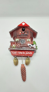MAGNET CUCKOO CLOCK - CLOCK & COW SWITZERLAND