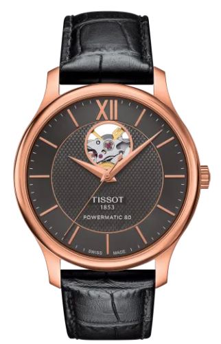 TISSOT TRADITION AUTOMATIC OPEN HEART T063.907.36.068.00